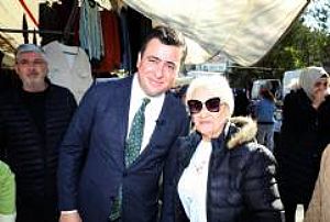 AK PARTİ KEÇİÖREN İLÇE BAŞKANLIĞI ESNAF VE PAZAR YERİ ZİYARETLERİ