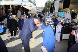 AK PARTİ KEÇİÖREN İLÇE BAŞKANLIĞI ESNAF VE PAZAR YERİ ZİYARETLERİ