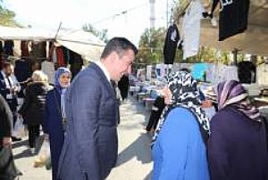AK PARTİ KEÇİÖREN İLÇE BAŞKANLIĞI ESNAF VE PAZAR YERİ ZİYARETLERİ