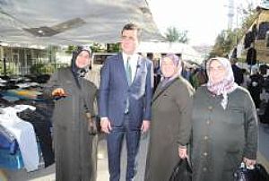 AK PARTİ KEÇİÖREN İLÇE BAŞKANLIĞI ESNAF VE PAZAR YERİ ZİYARETLERİ