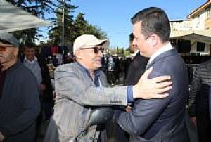 AK PARTİ KEÇİÖREN İLÇE BAŞKANLIĞI ESNAF VE PAZAR YERİ ZİYARETLERİ