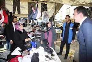 AK PARTİ KEÇİÖREN İLÇE BAŞKANLIĞI ESNAF VE PAZAR YERİ ZİYARETLERİ