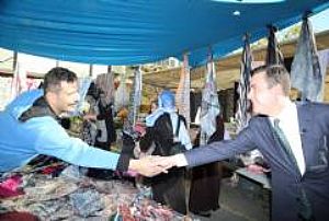 AK PARTİ KEÇİÖREN İLÇE BAŞKANLIĞI ESNAF VE PAZAR YERİ ZİYARETLERİ