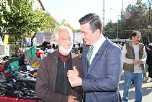 AK PARTİ KEÇİÖREN İLÇE BAŞKANLIĞI ESNAF VE PAZAR YERİ ZİYARETLERİ