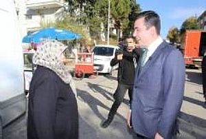 AK PARTİ KEÇİÖREN İLÇE BAŞKANLIĞI ESNAF VE PAZAR YERİ ZİYARETLERİ
