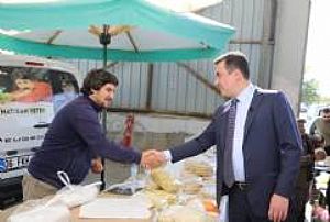 ŞEREFLİKOÇHİSAR ESNAF VE PAZAR YERİ ZİYARETLERİ