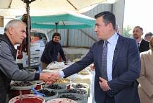 ŞEREFLİKOÇHİSAR ESNAF VE PAZAR YERİ ZİYARETLERİ