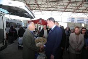 ŞEREFLİKOÇHİSAR ESNAF VE PAZAR YERİ ZİYARETLERİ