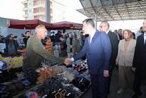 ŞEREFLİKOÇHİSAR ESNAF VE PAZAR YERİ ZİYARETLERİ