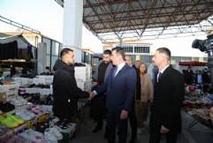 ŞEREFLİKOÇHİSAR ESNAF VE PAZAR YERİ ZİYARETLERİ