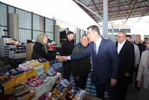 ŞEREFLİKOÇHİSAR ESNAF VE PAZAR YERİ ZİYARETLERİ