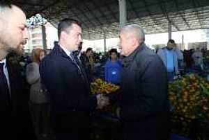 ŞEREFLİKOÇHİSAR ESNAF VE PAZAR YERİ ZİYARETLERİ