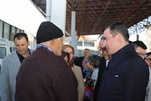 ŞEREFLİKOÇHİSAR ESNAF VE PAZAR YERİ ZİYARETLERİ