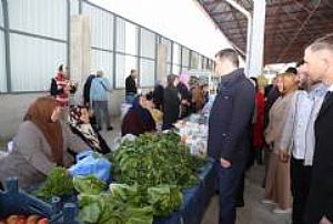 ŞEREFLİKOÇHİSAR ESNAF VE PAZAR YERİ ZİYARETLERİ