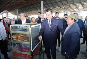 ŞEREFLİKOÇHİSAR ESNAF VE PAZAR YERİ ZİYARETLERİ