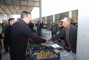 ŞEREFLİKOÇHİSAR ESNAF VE PAZAR YERİ ZİYARETLERİ