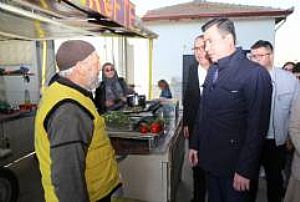 ŞEREFLİKOÇHİSAR ESNAF VE PAZAR YERİ ZİYARETLERİ