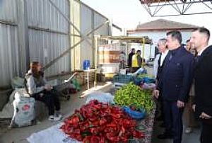 ŞEREFLİKOÇHİSAR ESNAF VE PAZAR YERİ ZİYARETLERİ