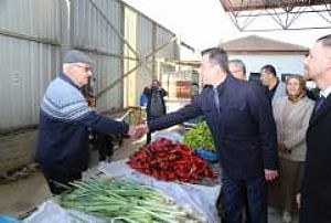 ŞEREFLİKOÇHİSAR ESNAF VE PAZAR YERİ ZİYARETLERİ