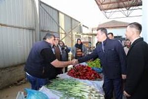 ŞEREFLİKOÇHİSAR ESNAF VE PAZAR YERİ ZİYARETLERİ