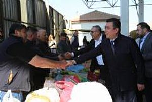 ŞEREFLİKOÇHİSAR ESNAF VE PAZAR YERİ ZİYARETLERİ