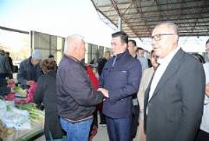 ŞEREFLİKOÇHİSAR ESNAF VE PAZAR YERİ ZİYARETLERİ