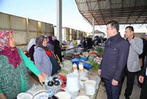 ŞEREFLİKOÇHİSAR ESNAF VE PAZAR YERİ ZİYARETLERİ