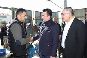 ŞEREFLİKOÇHİSAR ESNAF VE PAZAR YERİ ZİYARETLERİ