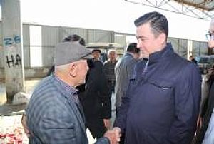 ŞEREFLİKOÇHİSAR ESNAF VE PAZAR YERİ ZİYARETLERİ