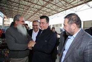 ŞEREFLİKOÇHİSAR ESNAF VE PAZAR YERİ ZİYARETLERİ