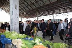 ŞEREFLİKOÇHİSAR ESNAF VE PAZAR YERİ ZİYARETLERİ