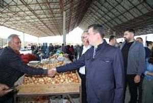 ŞEREFLİKOÇHİSAR ESNAF VE PAZAR YERİ ZİYARETLERİ