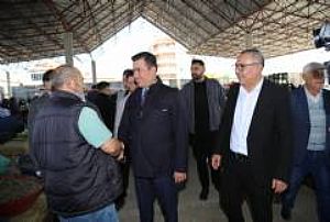 ŞEREFLİKOÇHİSAR ESNAF VE PAZAR YERİ ZİYARETLERİ