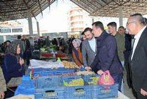 ŞEREFLİKOÇHİSAR ESNAF VE PAZAR YERİ ZİYARETLERİ