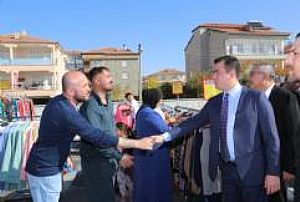 ŞEREFLİKOÇHİSAR ESNAF VE PAZAR YERİ ZİYARETLERİ