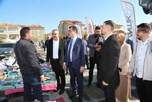 ŞEREFLİKOÇHİSAR ESNAF VE PAZAR YERİ ZİYARETLERİ