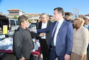 ŞEREFLİKOÇHİSAR ESNAF VE PAZAR YERİ ZİYARETLERİ