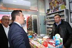 ŞEREFLİKOÇHİSAR ESNAF VE PAZAR YERİ ZİYARETLERİ