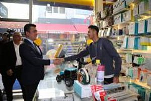 ŞEREFLİKOÇHİSAR ESNAF VE PAZAR YERİ ZİYARETLERİ