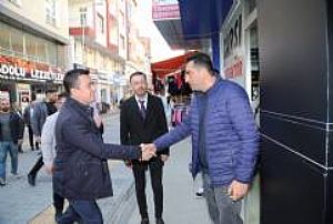 ŞEREFLİKOÇHİSAR ESNAF VE PAZAR YERİ ZİYARETLERİ