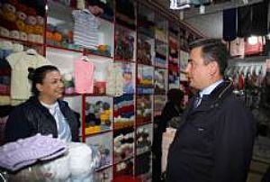 ŞEREFLİKOÇHİSAR ESNAF VE PAZAR YERİ ZİYARETLERİ