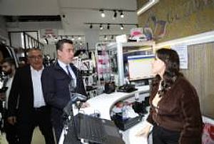 ŞEREFLİKOÇHİSAR ESNAF VE PAZAR YERİ ZİYARETLERİ