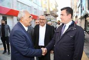 ŞEREFLİKOÇHİSAR ESNAF VE PAZAR YERİ ZİYARETLERİ