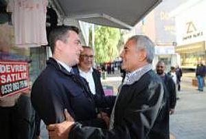 ŞEREFLİKOÇHİSAR ESNAF VE PAZAR YERİ ZİYARETLERİ