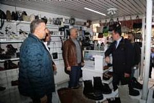 ŞEREFLİKOÇHİSAR ESNAF VE PAZAR YERİ ZİYARETLERİ