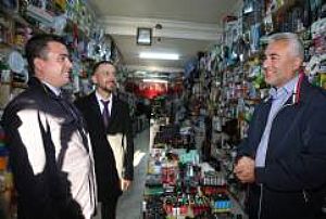 ŞEREFLİKOÇHİSAR ESNAF VE PAZAR YERİ ZİYARETLERİ