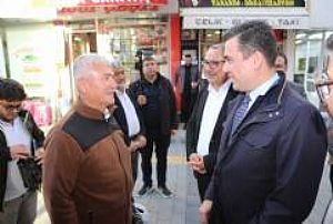 ŞEREFLİKOÇHİSAR ESNAF VE PAZAR YERİ ZİYARETLERİ