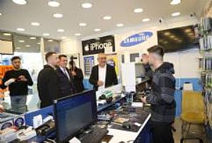 ŞEREFLİKOÇHİSAR ESNAF VE PAZAR YERİ ZİYARETLERİ