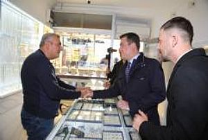 ŞEREFLİKOÇHİSAR ESNAF VE PAZAR YERİ ZİYARETLERİ