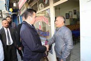 ŞEREFLİKOÇHİSAR ESNAF VE PAZAR YERİ ZİYARETLERİ